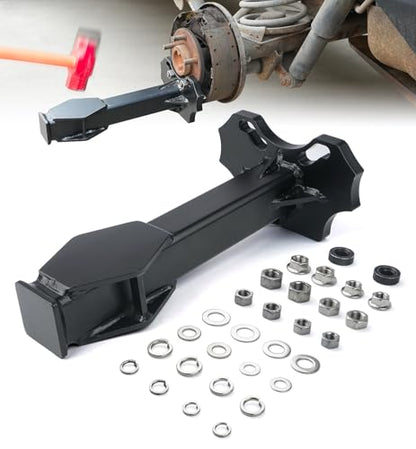 Wheel Bearing Hub Removal Tools Kit Compatible with All Axle Bolt Hubs 5, 6, 8 Lug Hubs Buster Puller - Black - color: Black