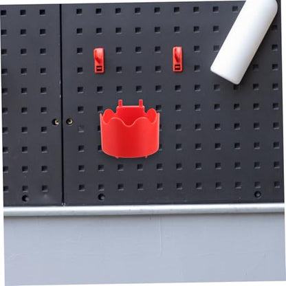 LIOOBO Wall-Mounted Polisher Holder Plastic Storage Rack for Car Detailing Efficient Organizer for Garage and Outdoor Use for Detailing Tools and Accessories