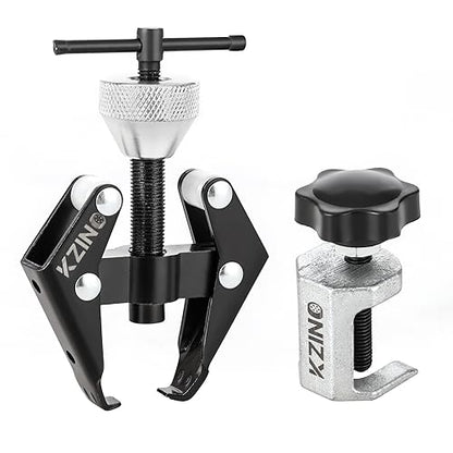 KZINO Windshiled Wiper Puller Tool, Heavy-Duty Arm Battery Terminal Bearing Remover Puller Kit, Windshield Wiper Arm Removal Tool, Arm Bearing Remover Puller Repair Tool