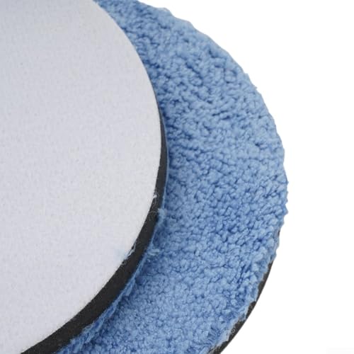 2pcs Microfiber Car Polishing Pads Set 3 or 4 or 5 or 6 or 7 Inch Foam Buffing Pads Auto Detailing Wax Compound and Scratch Removal Compatible with Rotary(5inch) - size: 5inch