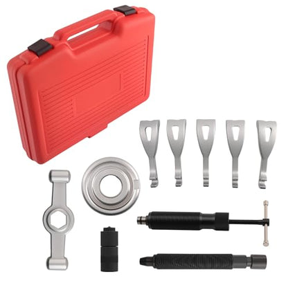 maXpeedingrods 10 Ton Universal Wheel Hub Puller Kit, Brake Drum Puller, Heavy Duty Front Wheel Hub & Bearing Remover Tool Set with Adjustable 5 Jaws for Most Cars, SUVs and Light Trucks