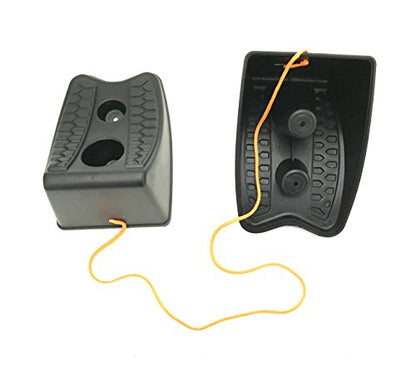 MTC 20207 Heavy Duty Wheel Chocks, Set of 2