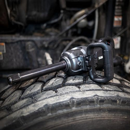 SUNEX Tools SX01026 1” Drive Magnesium Composite Impact Wrench with 6” Anvil - style: 1” Drive Impact Wrench + 6” Anvil