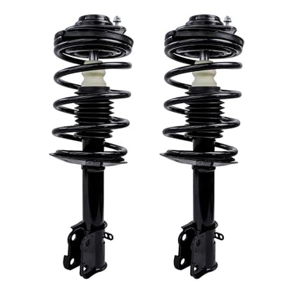 Detroit Axle - 2 Front Struts for 2001-2010 Chrysler PT Cruiser Complete Ready Struts w/Coil Spring 2002 2003 2004 2005 2006 2007 2008 2009 Replacement Suspension Shocks - size: 171592 x2/PAIR