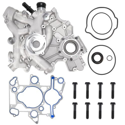 5C3Z6608B Front Timing Cover Engine Kit Fit for Ford F-250 F-350 F-450 F-550 Super Duty 6.0L Powerstroke Diesel 2005-2007