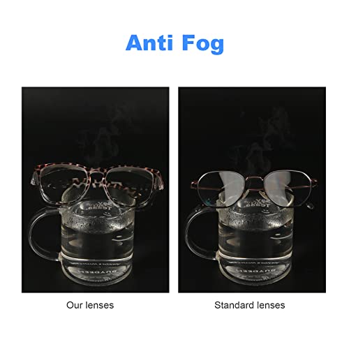 Stylish Safety Glasses Goggles for Women Girls Anti-fog Glasses Protective Eyewear Clear Glasses - color: 1 Pack: Tortoise