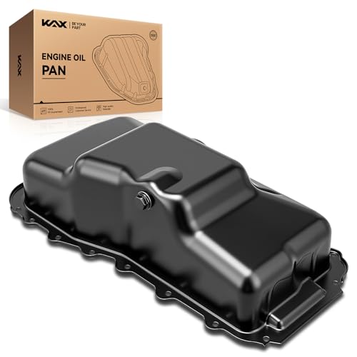 KAX 264-205 Engine Oil Pan Fit for Dodge Grand Caravan, Chrysler Imperial, Chrysler New Yorker, Pacifica, Voyager, Dodge Grand Voyager, Caravan, Dynasty, Grand Voyager, with Drain Plug - color: Engine oil pan, size: 264-205 for Grand Caravan, Caravan