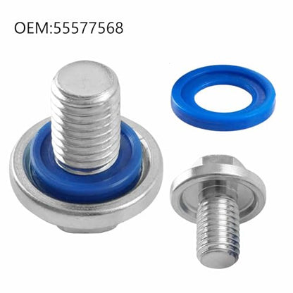 6 PCS M12-1.75 15mm Oil Drain Plug T45 Torx for GM Chevy GMC | M12-1.75 oil drain plugs with insert gasket, fit for Cadillac, Chevrolet, GMC and Buick; replace 090-948CD, 090-948. - size: M12-1.75 （6Pcs）
