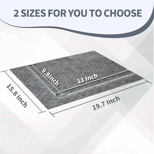 Oil Absorbent Pads - 16 x 20 Inch-Universal Leak, Drip, and Spill Control, Garage Absorbent Mat for Oil Water, Ideal for Extra-Heavy Spills 100 Pcs - size: 16 x 20 Inch