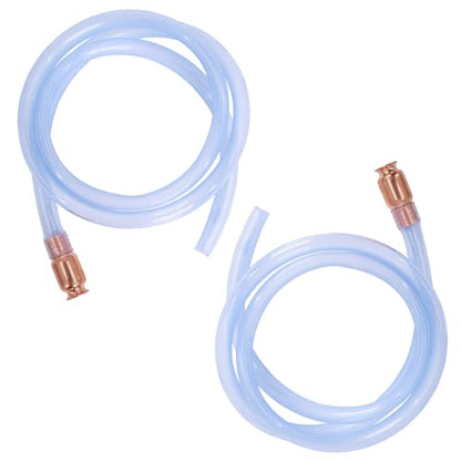 Wadoy 3/4" Siphon Hose, 6FT Shaker Siphon Pump for Gasoline/Gas/Fuel/Water Transfer, Upgrade Multi-Purpose Self Priming Siphon Hose (2 pack) - size: 2