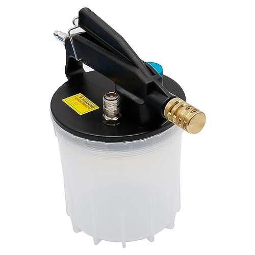 Saihisday 2L Brake Bleeder Vacuum Pump Kit，Long Silicone Hose Brake Bleeder Vacuum Brake Bleeder Brake Bleeder Tool with 40Inch Long Silicon Hose for Automotive Bleeding