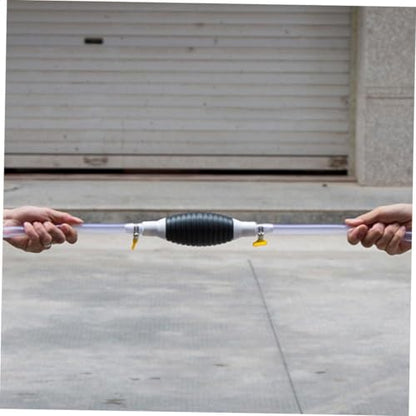Manual Transfer Pump with Hose Efficient Oil and Water Siphon Kit for Cars Trucks and Motorcycles Durable Hand Pump for Fuel Liquid Extraction