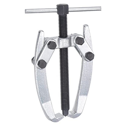 uxcell 3.15" 2-Jaw Gear Puller for Bearings, Pulleys Remove, High Carbon Steel Separate Lifting Device - size: 10mm - 80mm
