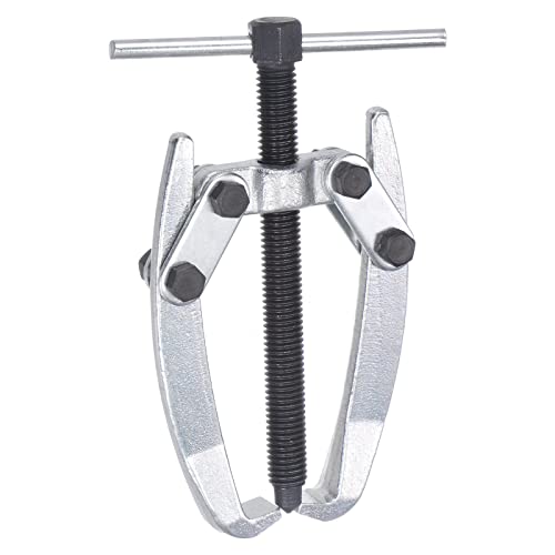 uxcell 3.15" 2-Jaw Gear Puller for Bearings, Pulleys Remove, High Carbon Steel Separate Lifting Device - size: 10mm - 80mm