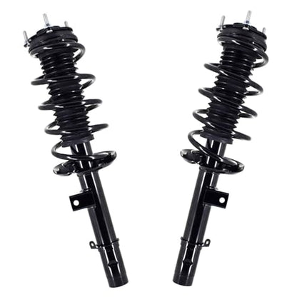 Detroit Axle - Front Struts Sway Bars for 2018-2022 Honda Odyssey, 2 Struts with Coil Spring Assembly 2 Stabilizer Sway Bar End Links 2019 2020 2021 Replacement Suspension Kit - size: 4QS501439/Sway Kit