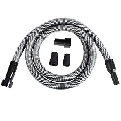 Cen-Tec Systems 94148 Premium 10 Ft. Shop Vacuum Hose with Power Tool Adapter Set Silver - size: 10 Ft. Hose