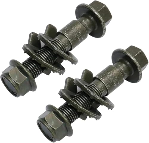 81290 2PCS 17mm Adjustable Camber Correction Alignment Kit for Front Wheels Cam Bolts for Lexus for Toyota - size: 2PCS 17mm