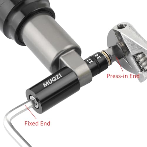 Bike Rear Shock Bushing Tool Kit, MTB Rear Shock Bearing Bushing Replacement Installation and Removal Tool for Mountain Road Bicycles Rockshox Fox - color: Red