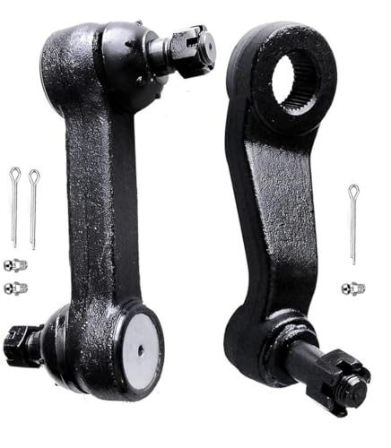 2pc Pitman Arm Idler Arm Kit for 1973-1982 Chevrolet C10 C20 C30 P10 P20 | P30 Blazer, Pitman Arm + Idler Arm Kit for GMC Jimmy C15 C25 C35 C1500 C2500 C3500 P15 P25, K6096T K6143 Idler arm pitman arm