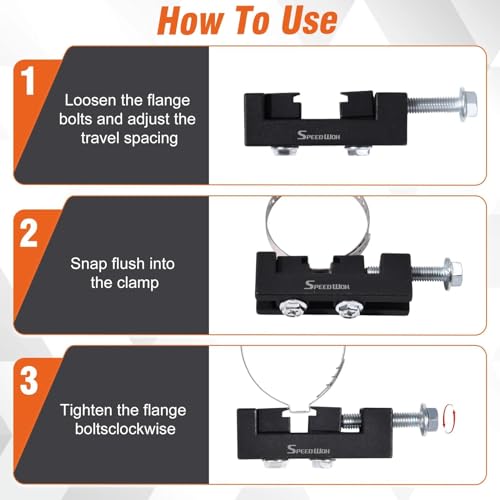 SPEEDWOX 22PCS CV Boot Clamp Tools for Single Ear Hose Clamps Drive Shaft Axle Boot Removal & Installation Tool with 20 PCS Stainless Steel CV Joint Boot Band Clamps Axle Boot Clamp Tool - size: CV Boot Clamp Tools