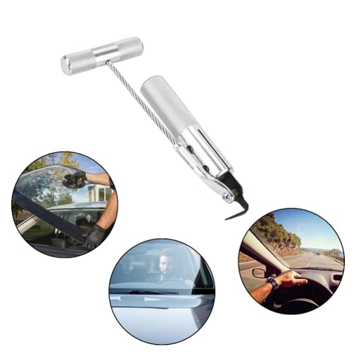 Windshield Removal Tool - Auto Glass Removal Tools, Tempered Blade | Quick Release Hand Pry Cutter Automotive Windscreen Glass Removal Tool Universal Car Window Repair Accessories for SUV/Truck