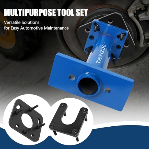 Tayizoo Rear Axle Bearing Puller and Installer Kit with ABS Tone Ring Adapter Plate, Wheel Bearing Removal Tool for Toyota Tacoma 1995-2004, 4Runner 1995-2020, Tundra, T100 and Hilux Pickup