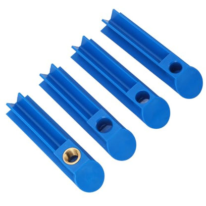 4PCS Fuel Injector Nozzle Flush Cleaner Adapter Universal Cleaning Tool Kit Set for Car Motorcycle