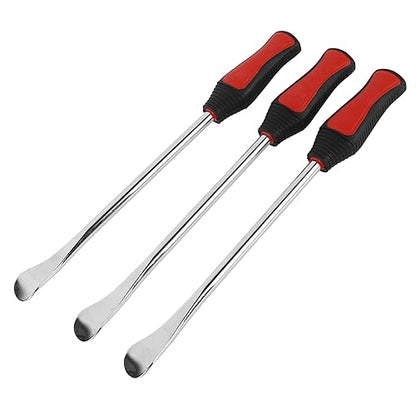 Keenso Tire Spoon Lever Tool Kit, Steel Tire Spoons Tool Set, Easy Changing Tools for Motorcycles and, Durable and Effective