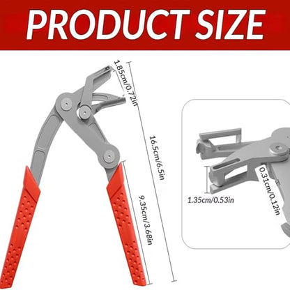 Car Clip Pliers, Auto Fastener Clip Removal Pliers, Automotive Clip Removal Tools, Spring-Loaded Trim & Panel Fastener Remover for Removing Automotive Fasteners Clips Without Damage