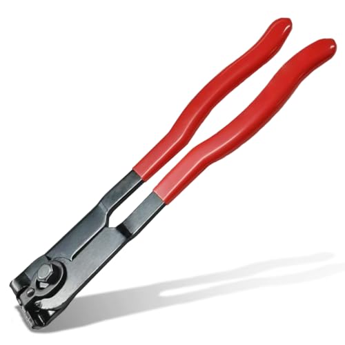 CV Boot Clamp Plier, Ear Type CV Boot Crimp Tool, Carbon Steel Axle Boot Clamp Plier, Universal Car Repair Tool for Most Cars - size: 9.44 x 1.3 inches