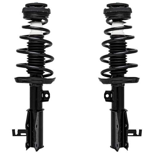 Detroit Axle - FWD 4pc Struts Shock Absorbers Kit for 11-16 Buick Regal, 2 Front Struts w/Coil Spring 2 Rear Shocks Absorbers 2011 2012 2013 2014 2015 2016 Replacement Suspension - size: 4AQ47162/Shock Kit