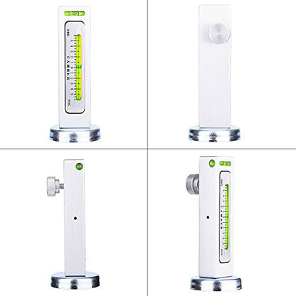 Universal Magnetic Gauge Tool,Adjustable Car Magnetic Gauge Tool Truck Camber Castor Strut Wheel Hub Alignment Tool 1.5mm Measuring Range