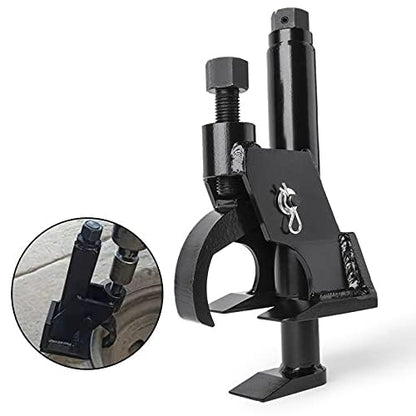 Manual Tire Bead Breaker Adjustable Hammer Tire Changer for ATV Tire Operation Tool Car Repair - color: Black