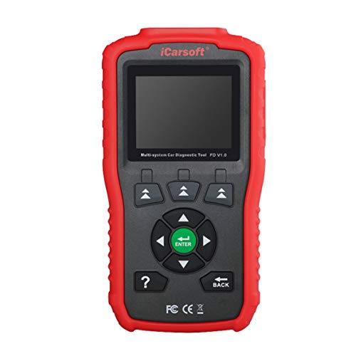 Auto Diagnostic Scanner iCarsoft FD V1.0 for Ford/Holden, ABS, SRS, Oil Service Reset ect (Red) - style: for Ford/Holden