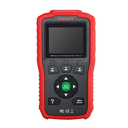 Auto Diagnostic Scanner iCarsoft FD V1.0 for Ford/Holden, ABS, SRS, Oil Service Reset ect (Red) - style: for Ford/Holden