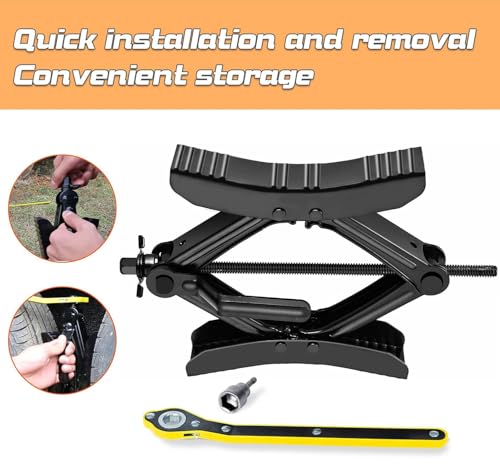 Wankic Camper Wheel Chock X Shaped RV Chocks Stabilizer for Travel Trailer | Anti-Move Tire Wheel Chock, Trailers Wheel Chocks, Camper Wheel Chocks, RV Wheel Chock