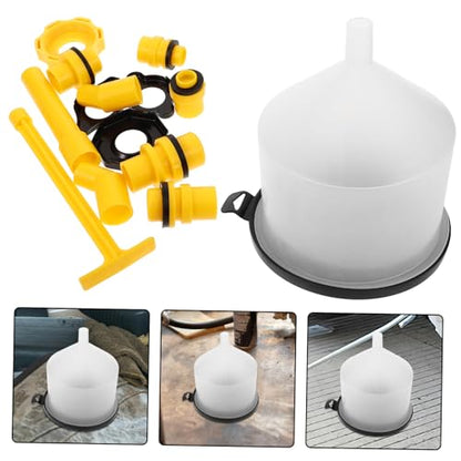 Cabilock 1 Set Spill Radiator Funnel Kit Coolant Filling Tool for Efficient Refilling and Bleeding Durable for Use Compatible with Various Car Models