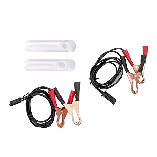 HAOBO Fuel Injector Cleaner Kit, Universal Fuel Injector Flush Cleaner Adapter DIY Cleaning Tool Kit with Test Lead, Car Accessories for 12-24V Auto Car Diesel Gas Fuel Injector