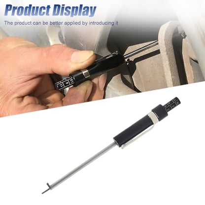 ZIMISI Brake Pad Thickness Gauge Measure Tool, Car Brake Measuring Tool with Scale, Tire Tread Depth Gauge, 1.5mm Thickness Car Brake Pad Detection Pen for Internal External