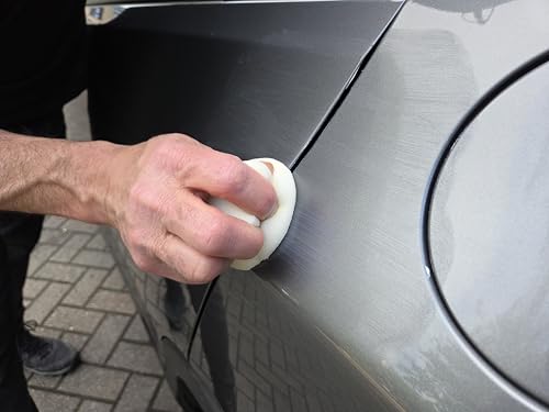 Car Paint Scratch Remover Kit – Permanent Scratch & Swirl Removal, Remove Scuffs & Marks, Restore Clear Coat Shine, Easy Buffing Repair, Pad & Microfiber Cloth Included