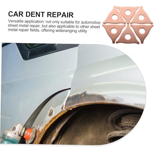 Professional Auto Body Dent Repair Kit 100pcs Welder Dent Puller Accessories Slide Hammer Spot Welding Tabs and Hooks on Cars and Motorcycles