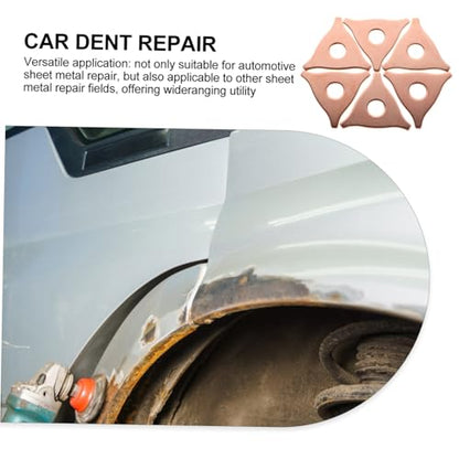 Professional Auto Body Dent Repair Kit 100pcs Welder Dent Puller Accessories Slide Hammer Spot Welding Tabs and Hooks on Cars and Motorcycles