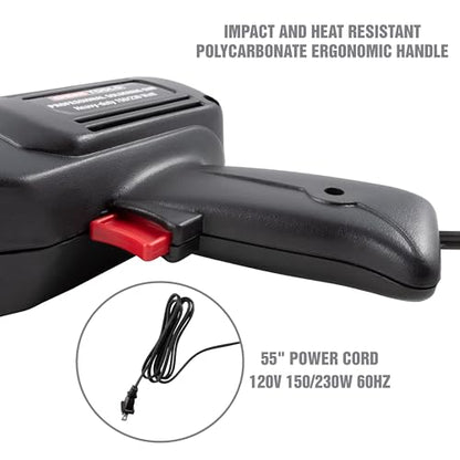 OEMTOOLS 24773 Professional Soldering Gun Kit with Case, Includes 2 Soldering Gun Tips and Rosin Core Solder, Automotive and Electronic Soldering Kit - style: 230/150 Watt Soldering Gun