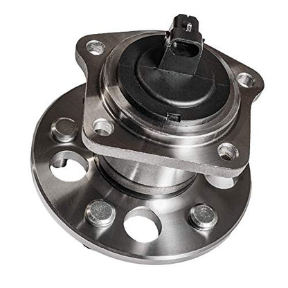 Detroit Axle - Rear Wheel Bearing and Hub Assembly for Toyota Sienna 1998 1999 2000 2001 2002 2003 5 Lugs w/ABS - size: 512041/Single