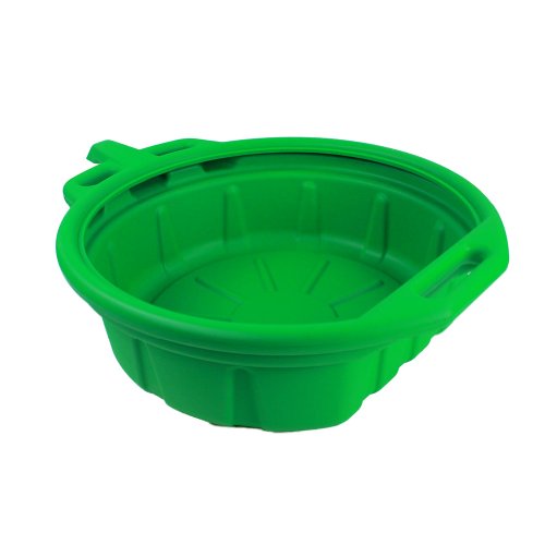 Capri Tools CP21023 Portable Oil Drain Pan, Anti-Freeze, Green - color: Green