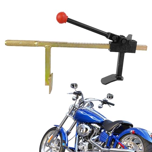 Tire Changing Tool, Manual Portable Metal Car Motorcycle Tire Changer, Easy Use Car Spreader Tool, Multi-Purpose Metal Tire Bead Breaker Tool with Clear Gears for Sedan, Caravan, Minivan
