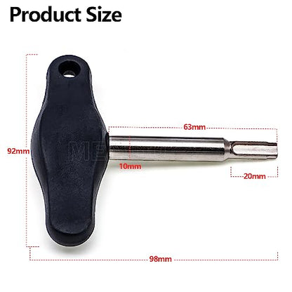T10549 Oil Drain Plug Screw Removal Installer Wrench Assembly Tool, Compatible With VW Audi Golf Skoda Passat(1 PCS)