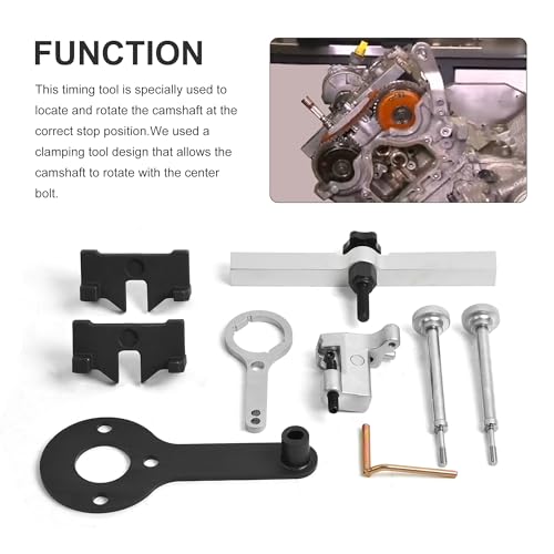 Camshaft Engine Timing Tools Kit Set Compatible for BMW N63 S63 N74 F01 750I XDRIVE Pro