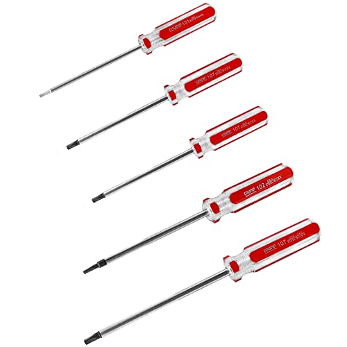 Litoexpe 6 Pcs Magnetic Triangle Head Screwdriver Set, Triangle Screws Driver Tool, 1.8mm, 2.0mm, 2.3mm, 2.7mm, 3.0mm, 4.2mm - color: 6pcs, size: Triangle screwdriver