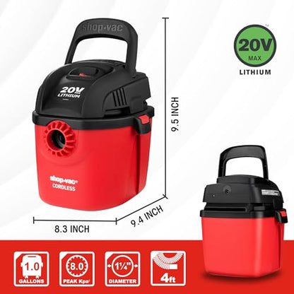 Shop-Vac 1 Gallon Cordless Wet/Dry Vac